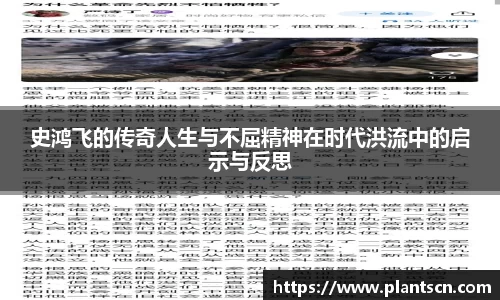 史鸿飞的传奇人生与不屈精神在时代洪流中的启示与反思