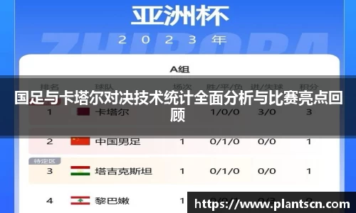 国足与卡塔尔对决技术统计全面分析与比赛亮点回顾