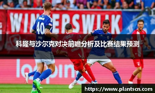科隆与沙尔克对决前瞻分析及比赛结果预测